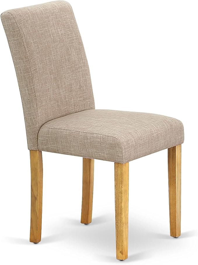 East West Furniture ABP4T04 Abbott Parson Dining Chairs