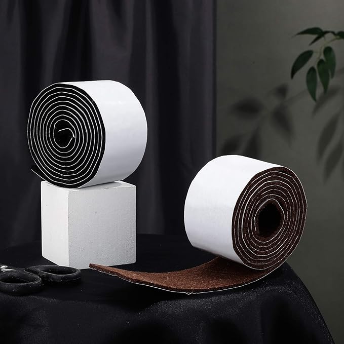 Shappy 2 Packs 120 x 2 x 0.12 Inch Felt Strips
