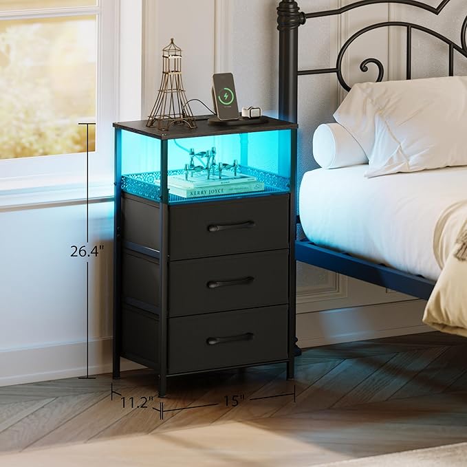 JARHETUN Night Stand Set 2