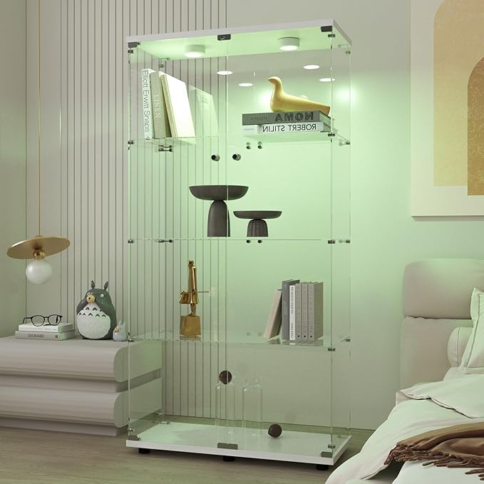 Beauty4U Glass Display Cabinet
