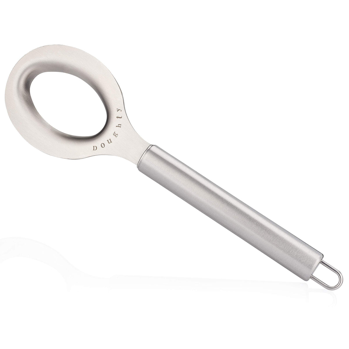 Doughty Stainless Steel Dough Whisk, Mixing and Kneading Tool – Sourdough Stirrer and Danish Dough Whisk Alternative – Rigid Hand Mixing Tool with Comfortable Grip – Gift Box Included