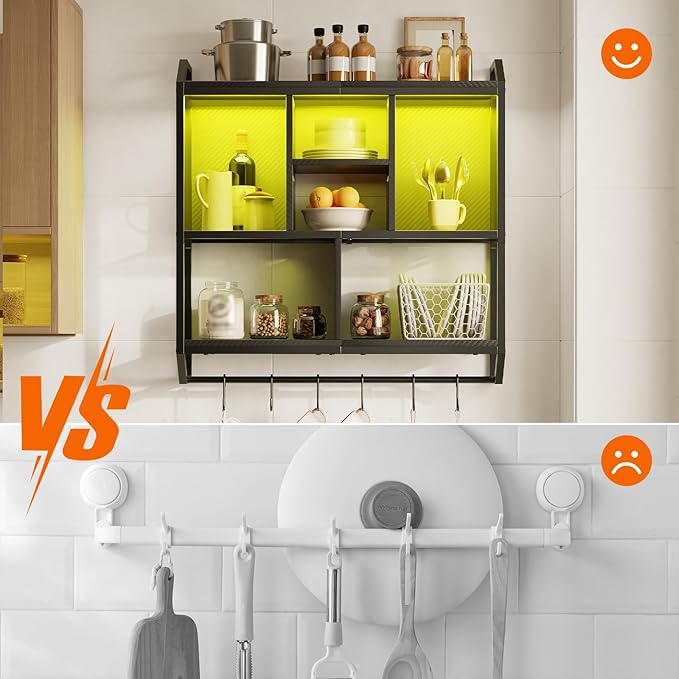 HOOBRO Gaming Floating Shelves