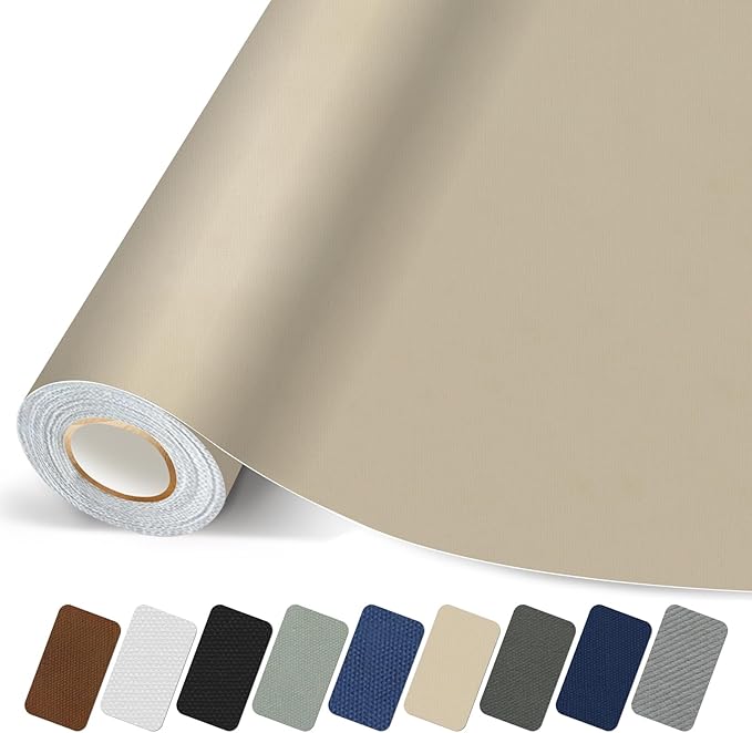 Canvas Repair Patch, 17X79 Inch Strong Sticky Fabric Repair Tape, Self-Adhesive