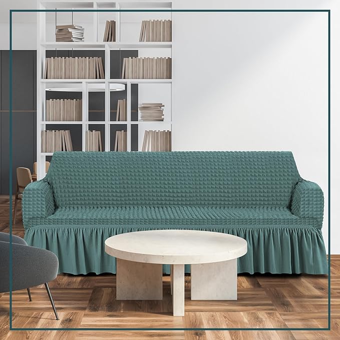 Fanfanwin 3 Pcs Sofa Slipcover Set