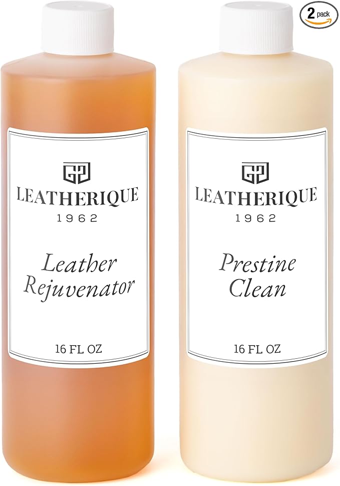 Leather Care & Preservation Set - 16 oz | Leatherique Rejuvenator Oil &