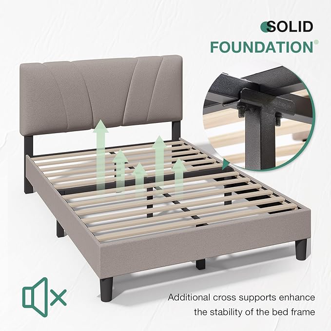Novilla Full Size Bed Frame
