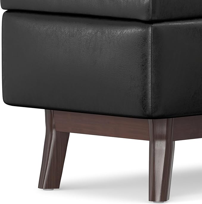 SIMPLIHOME Owen Small Rectangular Storage Ottoman