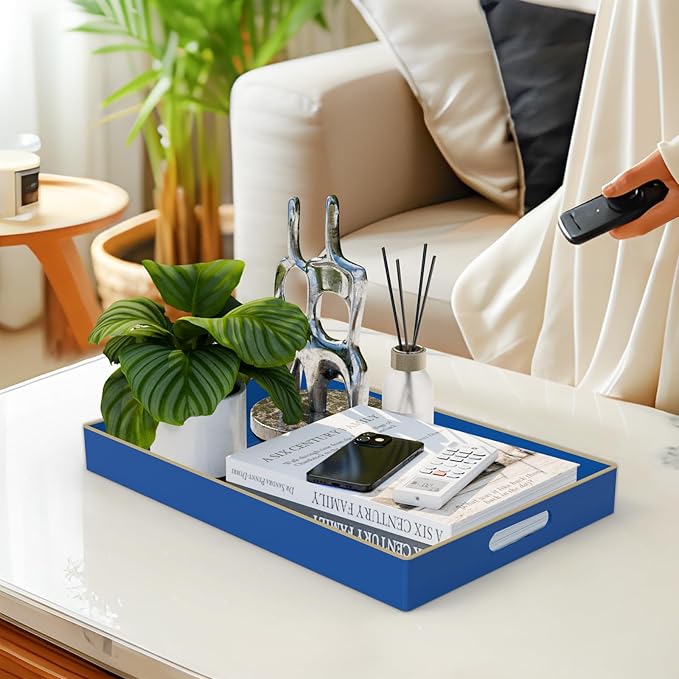 MAONAME Navy Blue Serving Tray