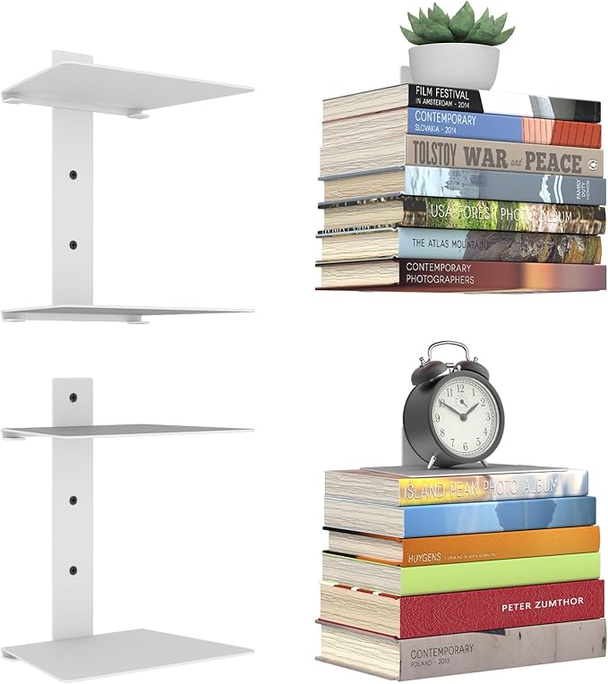 Mefirt Invisible Floating Bookshelves