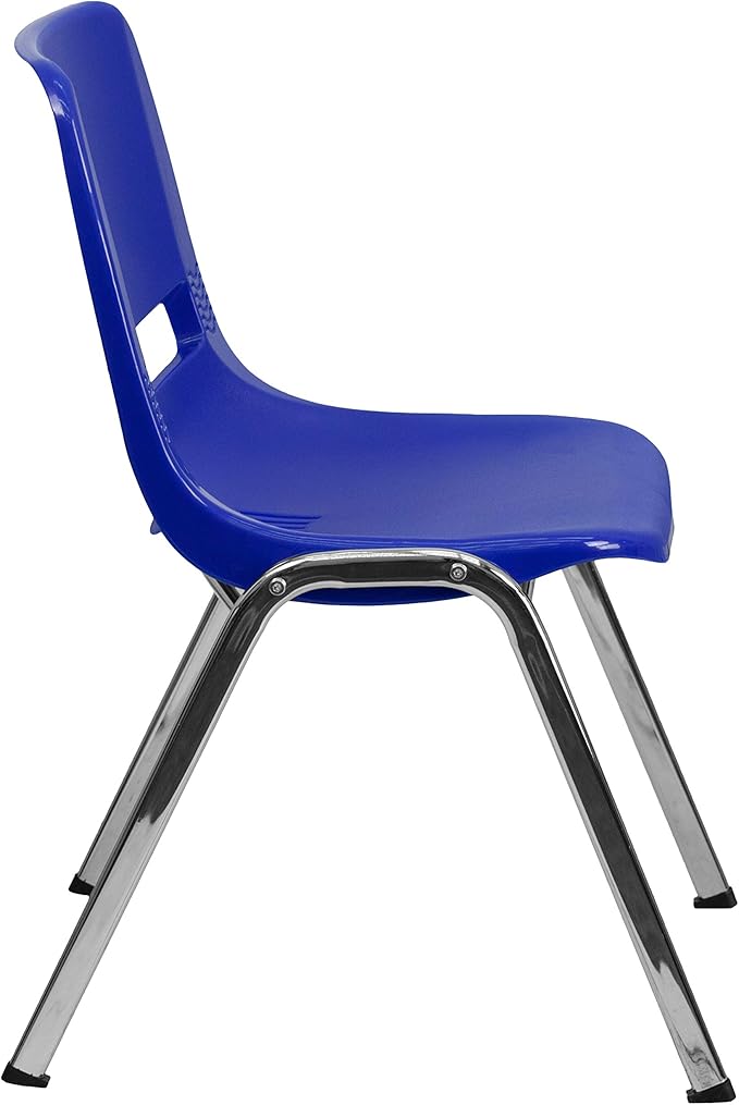 Flash Furniture HERCULES Series 440 lb. Capacity Kid's Navy Ergonomic Shell