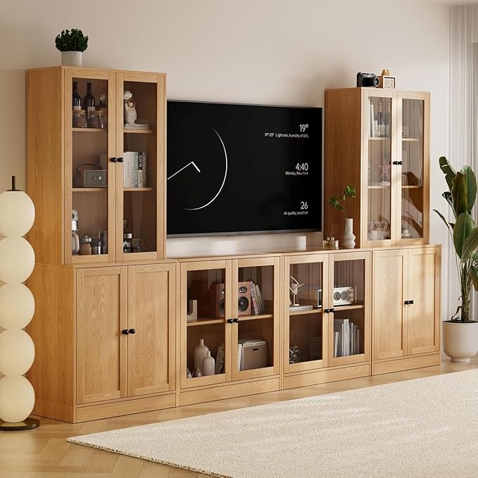 TUSY 71" TV Stand Storage Set