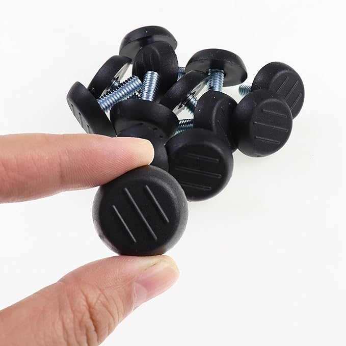1/4-20 UNC Thread Adjustable Furniture Levelers Table Feet Screw in Threaded