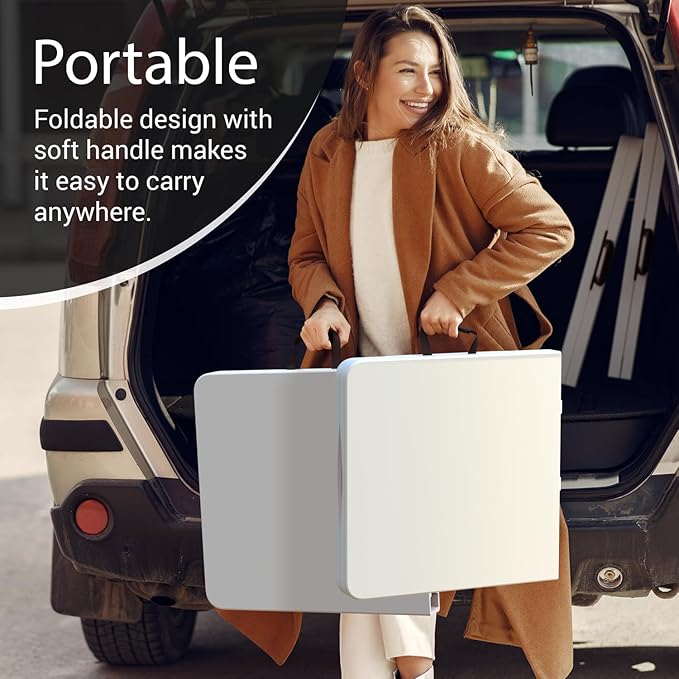 10 Pack of 4 Feet Foldable Table