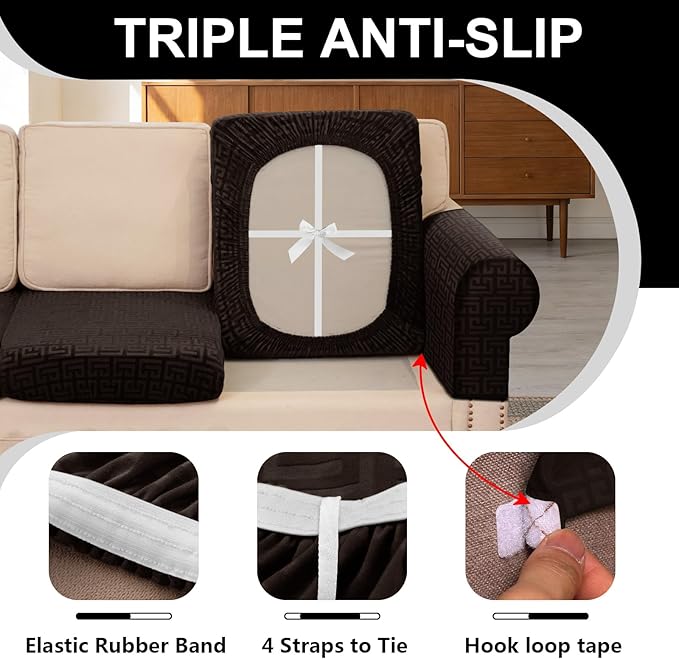 UNBBRRL Stretch Couch Cushion Cover