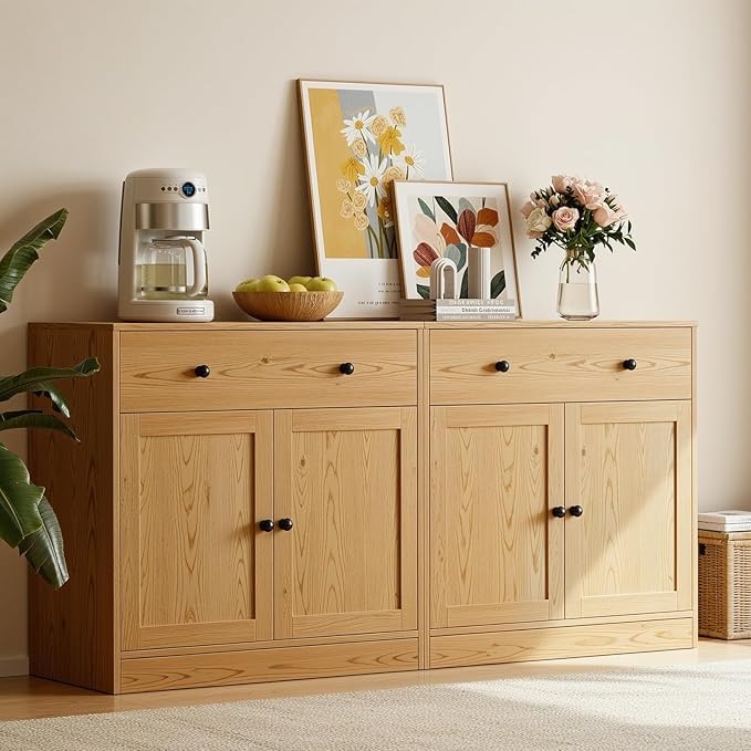 TUSY 71" TV Stand Storage Set