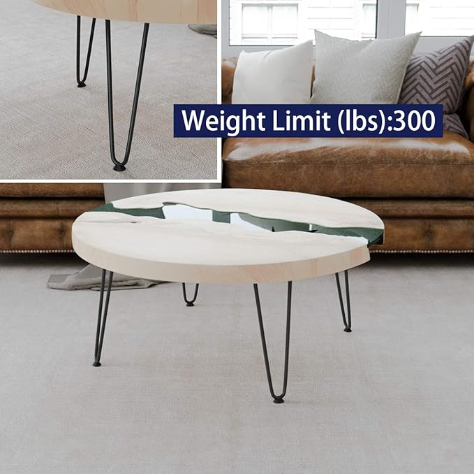 SMARTSTANDARD 12 Inch Heavy Duty Hairpin Furniture Legs, Metal Home DIY Projects