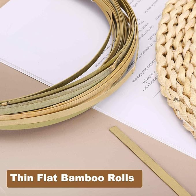 MECCANIXITY 3 Rolls Bamboo Strips