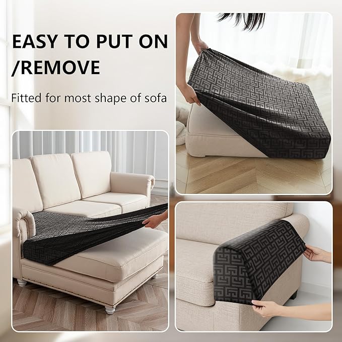 UNBBRRL Stretch Couch Armrest Covers