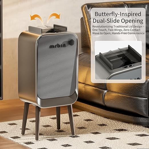 MRBIN Motion Sensor Trash Can Bathroom