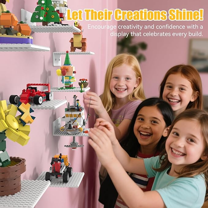 BlissBox 12-Pack Floating Shelves