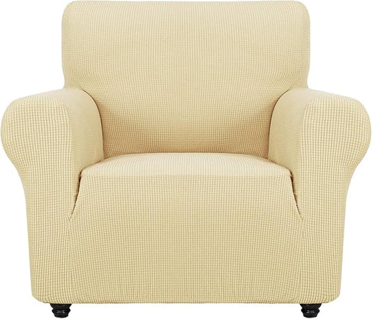 ZNSAYOTX Super Stretch Chair Slipcover Universal Sofa Chair Covers