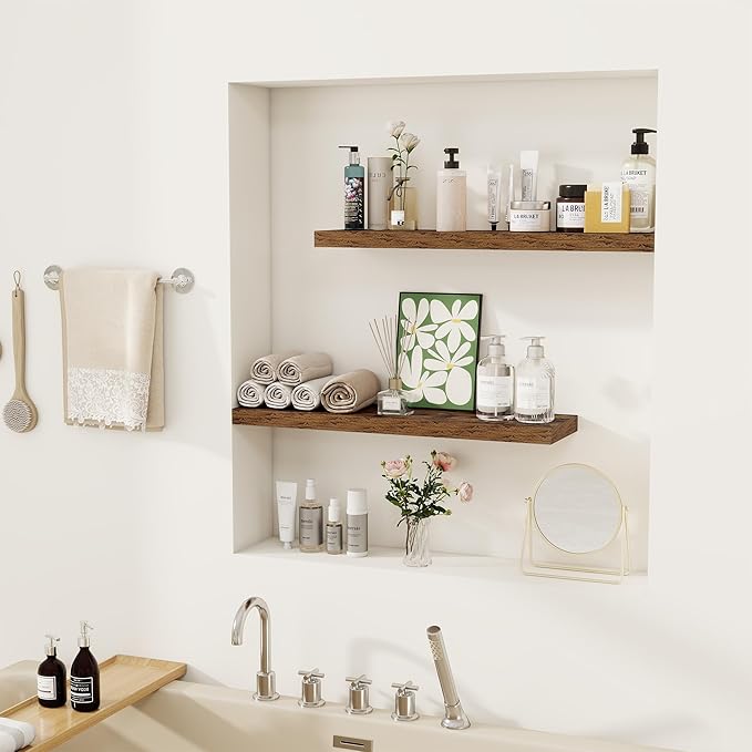Fun Memories Floating Shelves for Wall, Floating Shelf for Living Room