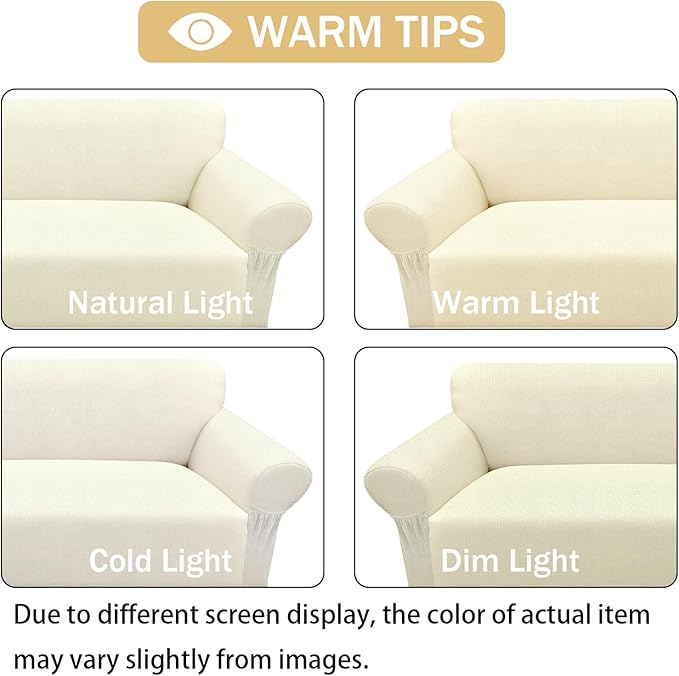 Sofa Slipcover with 2 Pillow Cover