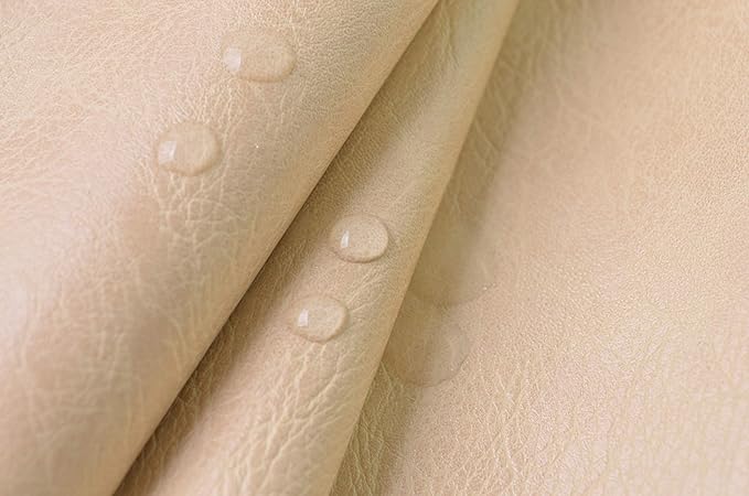 Wento Thick Faux Leather Fabric Soft Skin Grain PU Leather