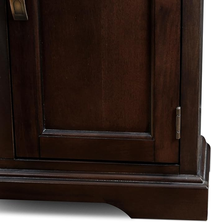 Leick Home 81360 Iverson Three Door TV Stand