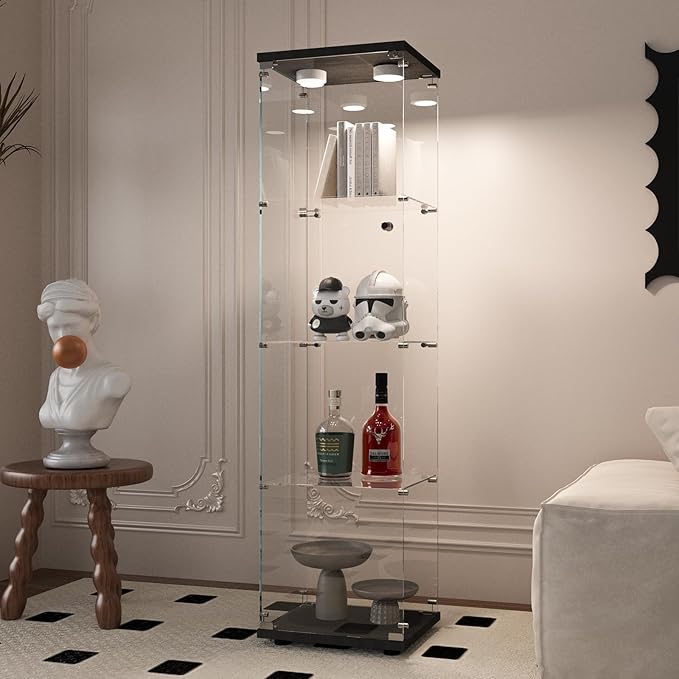 Beauty4U Glass Display Cabinet