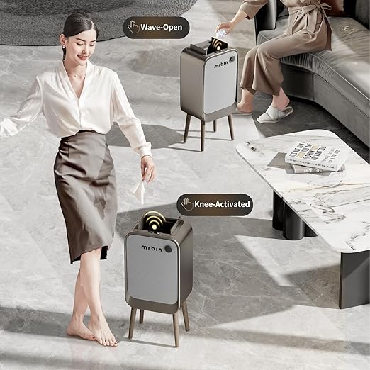 MRBIN Motion Sensor Bathroom Trash Can
