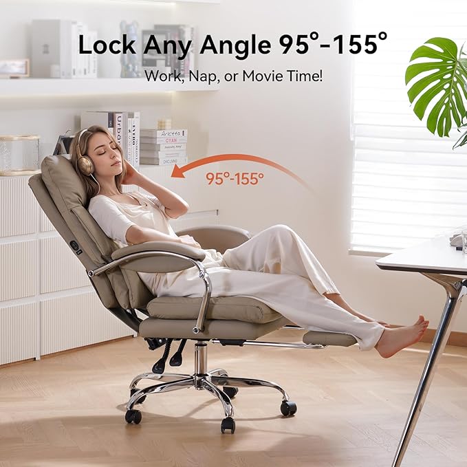 LEAGOO Heated and Massage Office Chairs