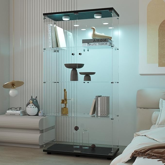 Beauty4U Glass Display Cabinet