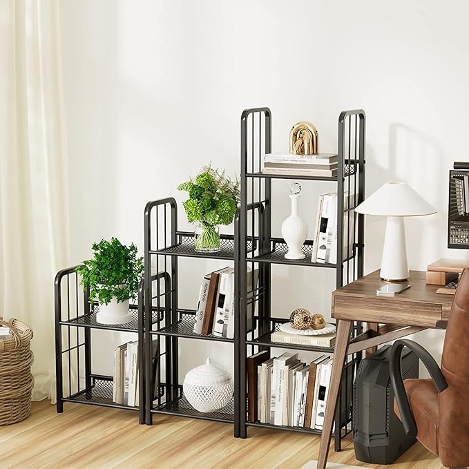 Bookshelf Storage Shelf Bookcase Freestanding Storage Stand