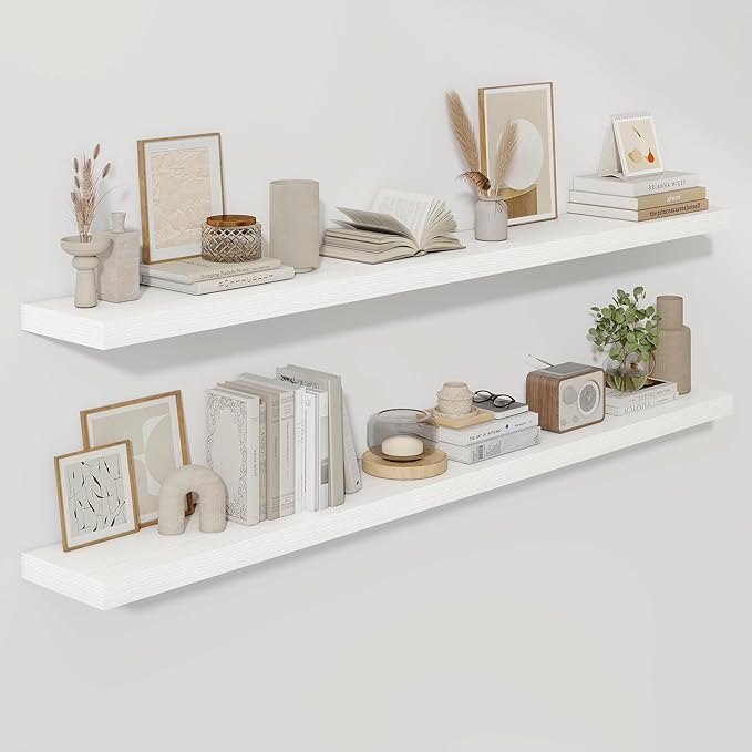 Fun Memories 72 Inch Floating Shelves