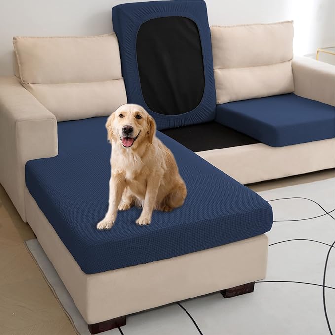 Water Repellent Sectional Couch Cushion Covers L Shaped Sofa