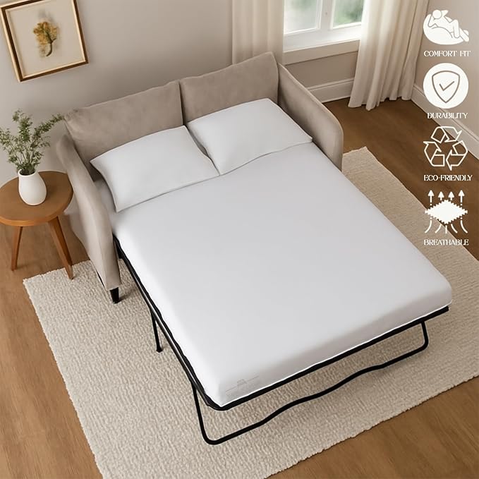 Yarns of Cotton Sleeper Sofa Bed Sheet Set