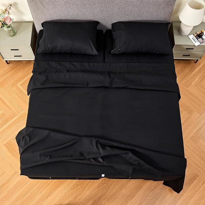 Kingnex 32-34 Split Top King Sheets Sets
