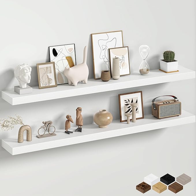 Fun Memories 48 Inch Floating Shelves