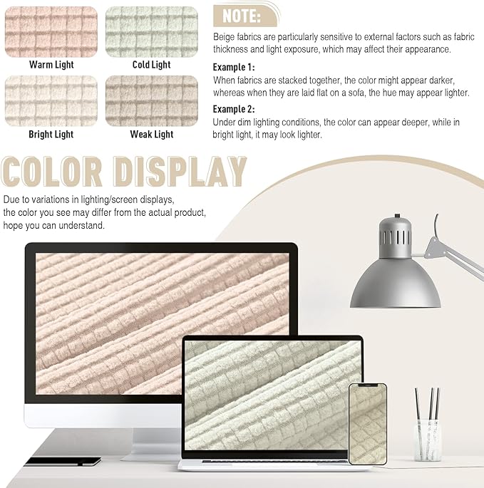 TAOCOCO Recliner Sofa Covers 8-Pieces Stretch Large Couch Covers