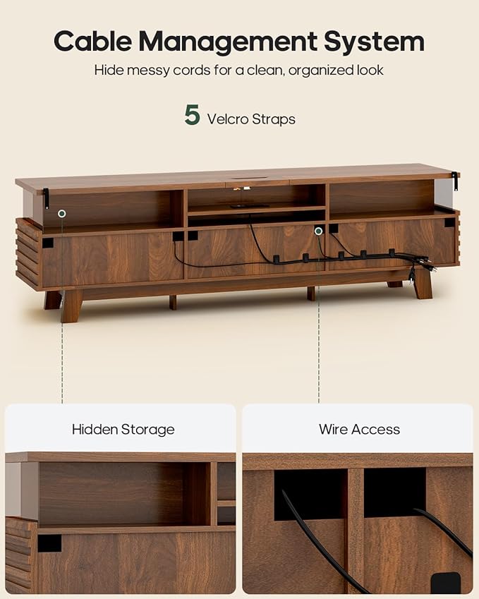 HAUOMS 70.9”TV Stand for Living Room