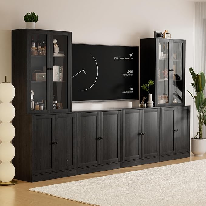TUSY 71" TV Stand Storage Set
