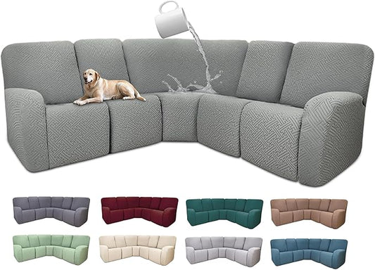 100% Waterproof Sectional Recliner Couch Covers