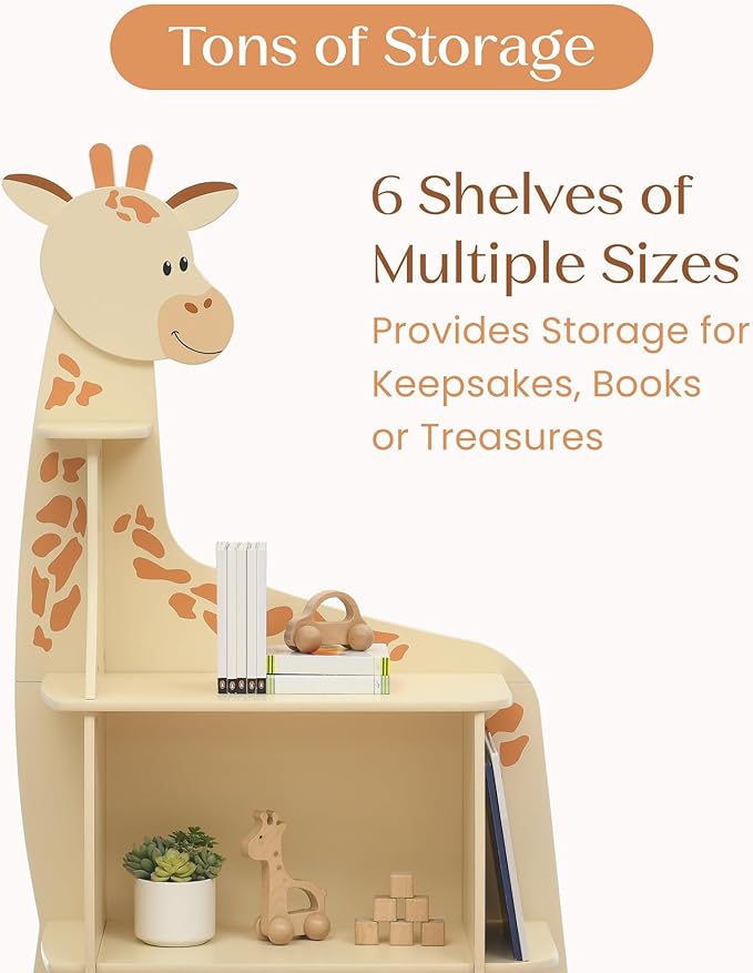 Delta Children Giraffe Bookcase