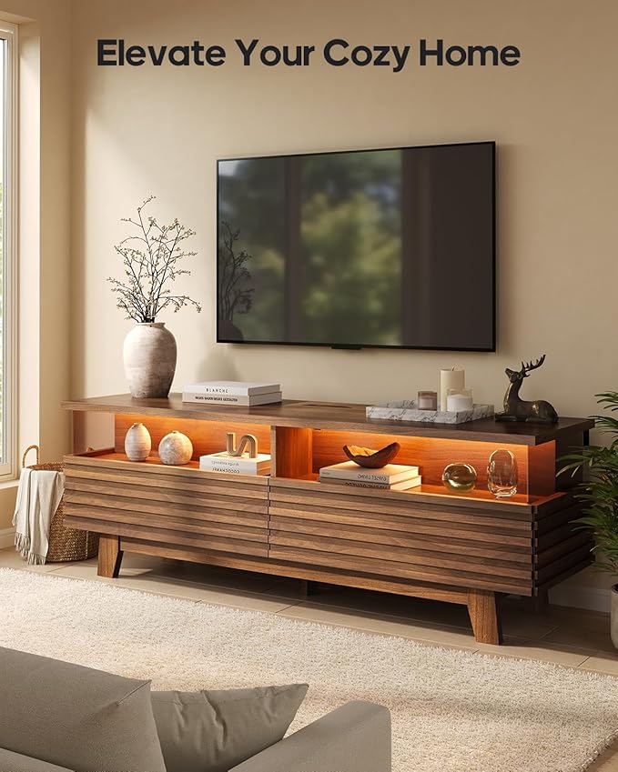 HAUOMS 59" TV Stand for Living Room