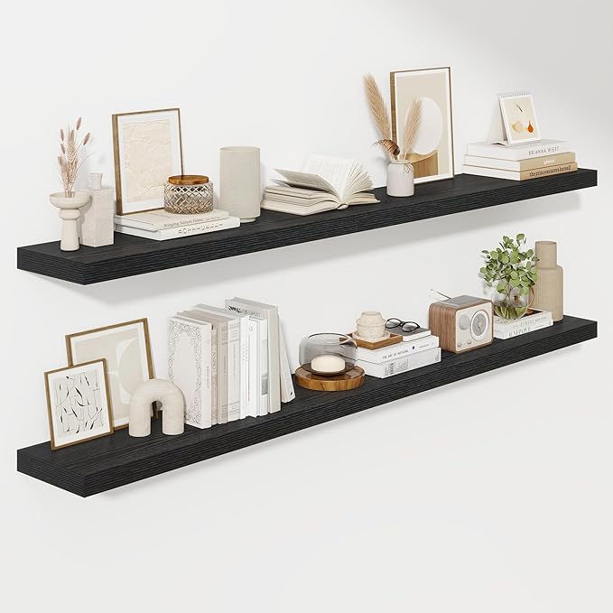Fun Memories 72 Inch Floating Shelves