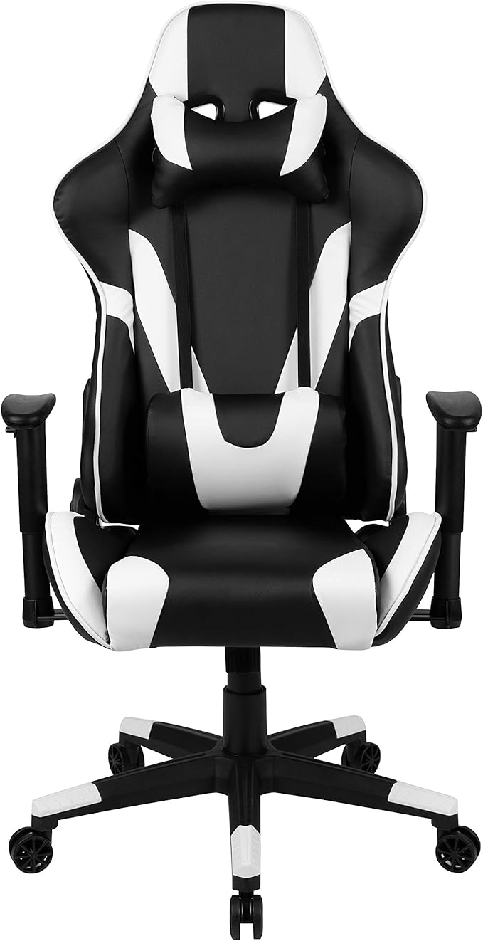 Flash Furniture X20 Fully Reclining LeatherSoft Racing Style Gaming Chair