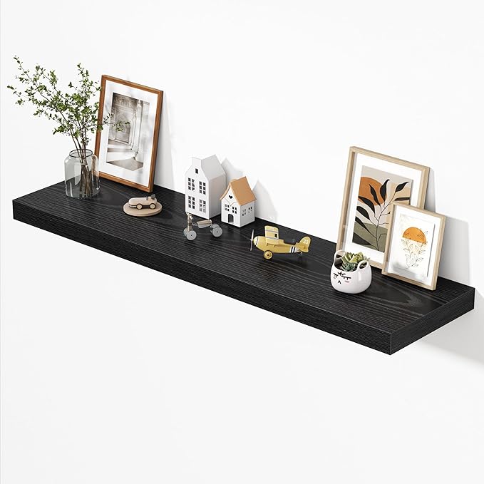 Dreamland 55" Floating Shelves for Wall, Wall-Mounted Shelves for Bedroom
