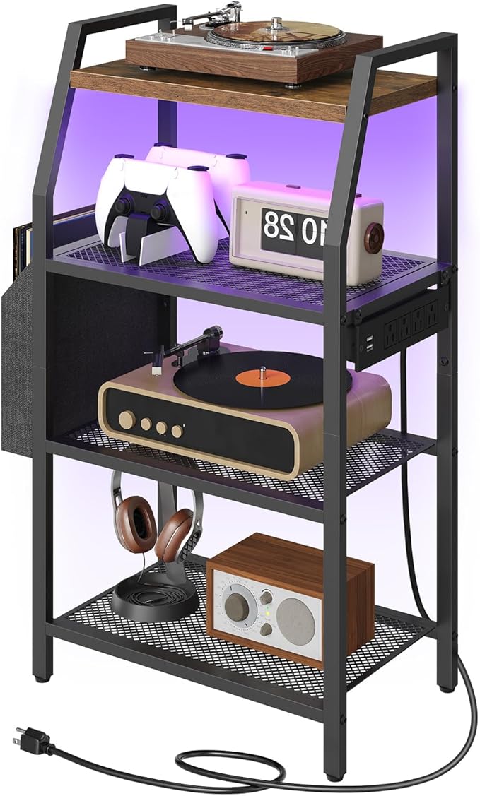 MAHANCRIS 4-Tier AV Media Stand