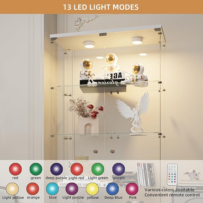 Beauty4U Glass Display Cabinet
